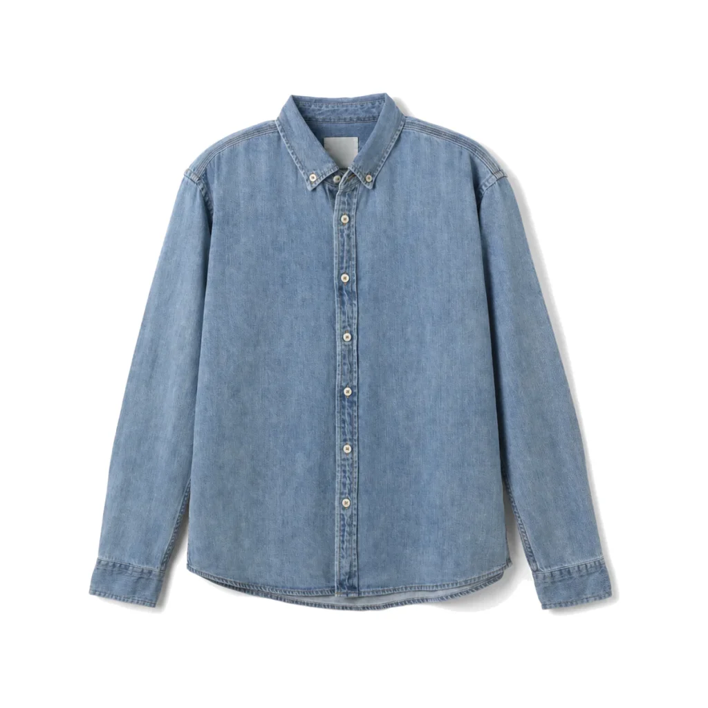 Custom denim shirts and overshirts developed by Beilin Denim