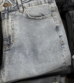 Light-wash denim jeans prepared for bulk production review